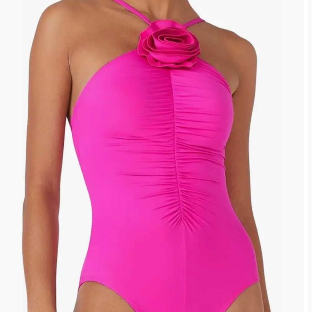 NWT Kate Spade - Rosette High Neck One Piece Swimsuit